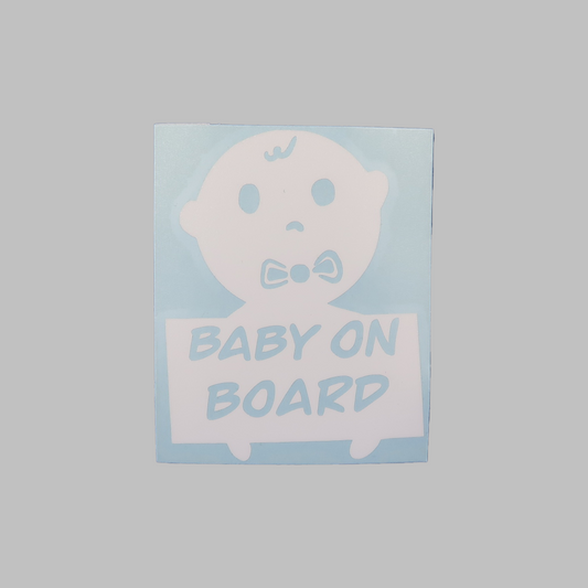 Baby on board - vinyldekal